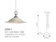 Lampadario cucina classica Merletto in Illuminazione