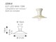 Ceramic ceiling light Merletto in Lighting