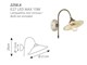 Elegant classic wall light Merletto in Lighting