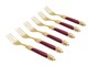Dessert forks Arianna Oro in Accessories