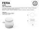 Multifunctional Illuminated Storage Box Jago Light Fera in Lighting