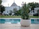 Grand vase résistant au design Acaya in Extérieur