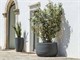 Modern rope-effect vase Bali in Outdoor