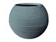 Round pots with rope effect Bali Sfera in Outdoor