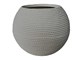Round pots with rope effect Bali Sfera in Outdoor