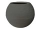 Round pots with rope effect Bali Sfera in Outdoor