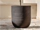 Decorative striped vases Shabby Conchino Cori in Outdoor