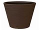 Modern striped vases Shabby Madera in Outdoor