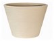 Vasi moderni rigati Shabby Madera in Esterno