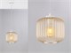 Modern glass chandelier Anya in Lighting