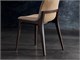 Designerstühle aus Holz und Leder Isabel in Tag