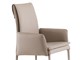 Chaise rembourrée avec accoudoirs revêtue Agata deluxe Arm in Jour