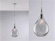 Glass pendant lamp Pluvia in Lighting