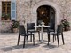Polypropylene chairs Adelaide - 44x52 cm in Outdoor