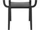 Polypropylene chairs Adelaide Arm - 55,5x52 cm in Outdoor