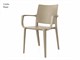 Polypropylene chairs Adelaide Arm - 55,5x52 cm in Outdoor