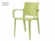 Polypropylene chairs Adelaide Arm - 55,5x52 cm in Outdoor
