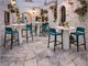 Bar stools Adelaide Stool - 48.5x50 H75 cm in Outdoor