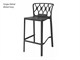 Designer stools Vienna Stool - 48,5x50 H65 cm in Outdoor