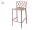 Tabourets de bar Vienna Stool - 48,5x50 H75 cm in Extérieur