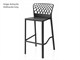 Sgabelli da bar Porto Stool - 48,5x50 H75 cm in Giorno