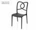 Polypropylene designer chairs Havana - 45x56 cm in Living room