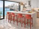 Sgabelli per isola cucina Nairobi Stool - 48,5x50 H65 cm in Giorno