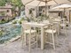 Bar stools Nairobi Stool- 48.5x50 H75 cm in Outdoor