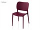 Polypropylene designer chairs Lisboa - 45x55 cm in Living room
