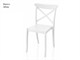Coloured polypropylene chairs Lione - 48.5x50 cm in Outdoor