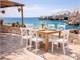 Coloured polypropylene chairs Lione - 48.5x50 cm in Outdoor