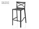 Sgabelli cucina Lione Stool - 48,5x50 H65 cm in Giorno