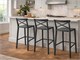 Kitchen stools Lione Stool - 48,5x50 H65 cm in Living room