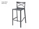 Sgabelli Bar Lione Stool - 48,5x50 H75 cm in Esterno