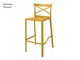Tabourets de bar Lione Stool - 48,5x50 H75 cm in Extérieur
