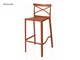 Sgabelli Bar Lione Stool - 48,5x50 H75 cm in Esterno