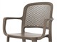 Chaises avec accoudoirs Jedda Arm - 55,5x52 cm in Extérieur