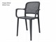 Chairs with armrests Jedda Arm - 55,5x52 cm in Outdoor