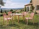 Chairs with armrests Jedda Arm - 55,5x52 cm in Outdoor