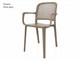 Chairs with armrests Jedda Arm - 55,5x52 cm in Outdoor
