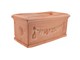 Vaso in terracotta Cassetta 009 festonata in Esterno