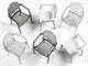 Chaise en plastique polycarbonate Igloo in Jour