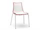 Chaise avec structure blanche Zebra Bicolore  in Jour