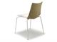 White structure chair Zebra Bicolore  in Living room