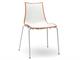 Chaise avec structure blanche Zebra Bicolore  in Jour