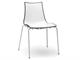 White structure chair Zebra Bicolore  in Living room