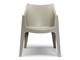 Stapelbarer Sessel aus Polypropylen Coccolona in Außenseite