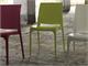 Step polypropylene one piece chair in Living room