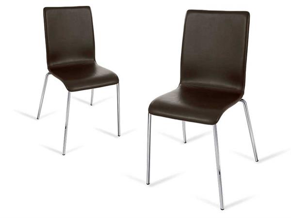 Abano chair covered in bonded leather or genuine leather