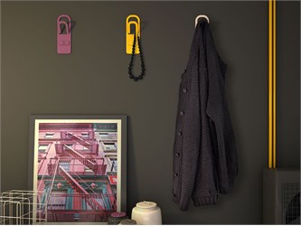 Appendiabiti da parete design Graffetta